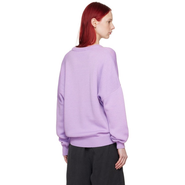  032c Purple Selfie Sweater 241843F096000