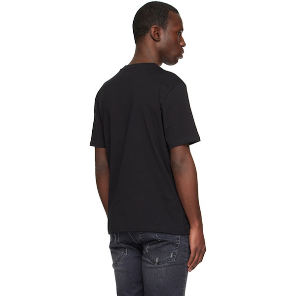  032c Black Taped T-Shirt 231843M213008