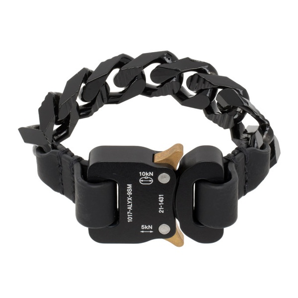  1017 ALYX 9SM Black Colored Chain Bracelet 241776M142003