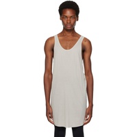 11 바이 보리스 비잔 사베리 11 by 보리스 비잔 사베리 Boris Bidjan Saberi Gray T1B Tank Top 232610M214000