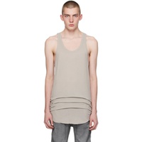 11 바이 보리스 비잔 사베리 11 by 보리스 비잔 사베리 Boris Bidjan Saberi Gray T1B Tank Top 241610M214006