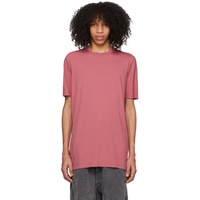 11 바이 보리스 비잔 사베리 11 by 보리스 비잔 사베리 Boris Bidjan Saberi Pink Garment-Dyed T-Shirt 231610M213017
