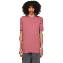 11 바이 보리스 비잔 사베리 11 by 보리스 비잔 사베리 Boris Bidjan Saberi Pink Garment-Dyed T-Shirt 231610M213017