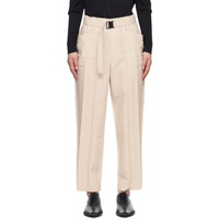 이세이미야케 132 5. 이세이 미야케 ISSEY MIYAKE 오프화이트 Off-White Edge Trousers 231302F087000