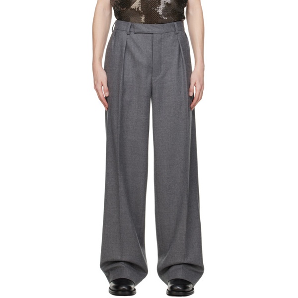  16Arlington SSENSE Exclusive Gray Felix Trousers 241427M191001