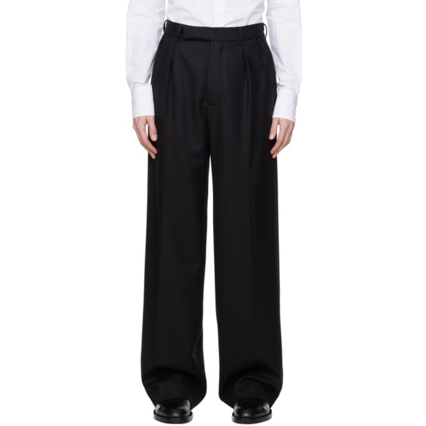  16Arlington SSENSE Exclusive Black Felix Trousers 241427M191004