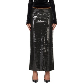 16Arlington Black Delta Maxi Skirt 241427F093001