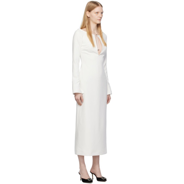  16Arlington White Solare Midi Dress 232427F054002