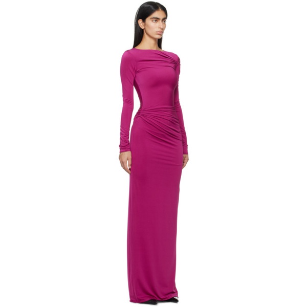  16Arlington Pink Nubria Maxi Dress 241427F055002