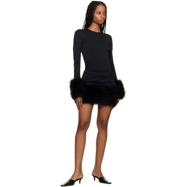  16Arlington Black Haile Miniskirt 231427F090015