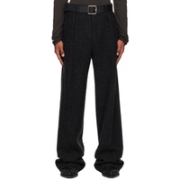 16Arlington SSENSE Exclusive Black Felix Trousers 232427M191006