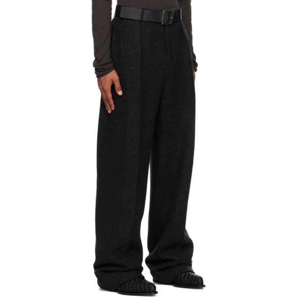  16Arlington SSENSE Exclusive Black Felix Trousers 232427M191006