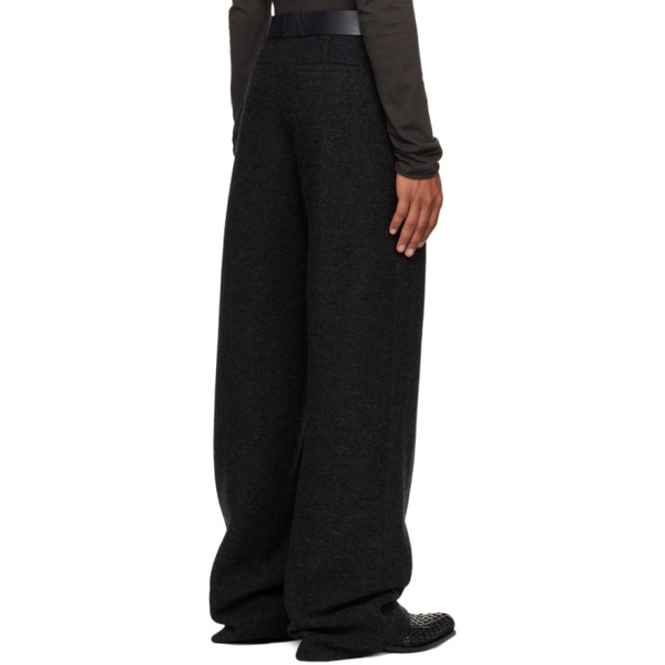  16Arlington SSENSE Exclusive Black Felix Trousers 232427M191006