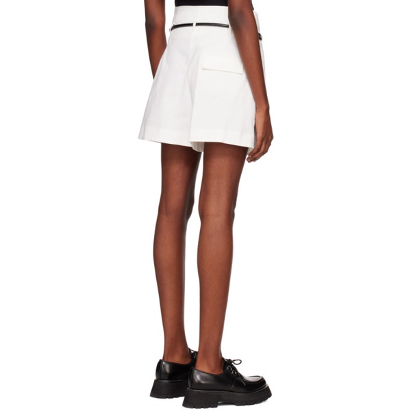  3.1 필립림 3.1 Phillip Lim White Origami Shorts 231283F088003