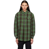 3MAN Green Highland Shirt 231466M192012