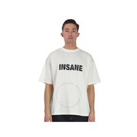 424 Mens Insane Graphic-print White Cotton T-shirt 8029.059.9150-WHT