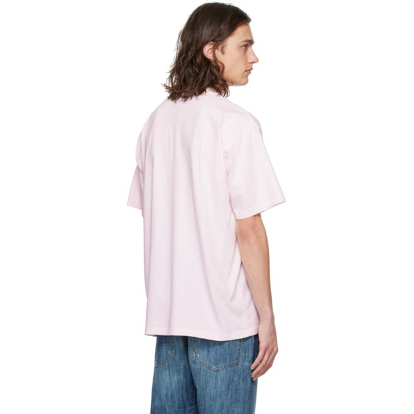 424 Pink Printed T-Shirt 241010M213002