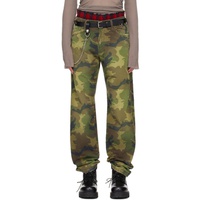 424 Green CA모우 MOUFLAGE Trousers 241010M191002