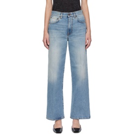 6397 Blue Wide Jeans 232446F069003