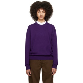 6397 Purple Slouchy Sweater 232446F096006