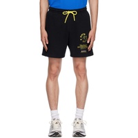 7 DAYS Active Black Relaxed Shorts 232932M193000