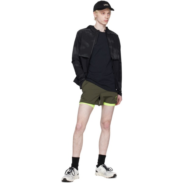  7 DAYS Active Khaki Two-In-One Shorts 231932M193006