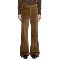73 LONDON Brown Four-Pocket Trousers 231956M191002