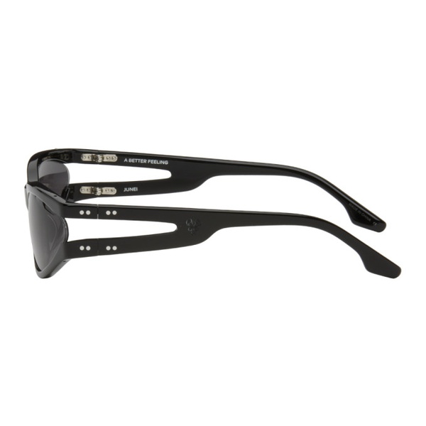  A BETTER FEELING Black Junei Sunglasses 241025M134026
