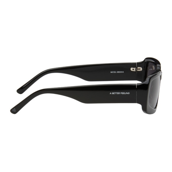  A BETTER FEELING Black Soto-II Sunglasses 241025M134010