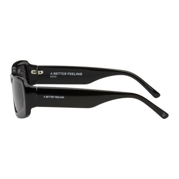  A BETTER FEELING Black Soto-II Sunglasses 241025M134010