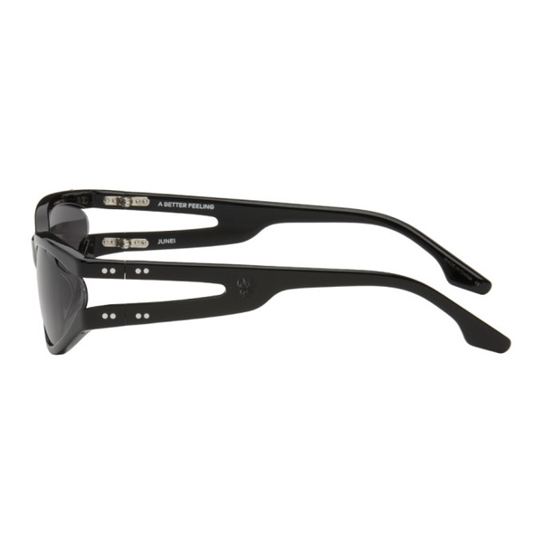  A BETTER FEELING Black Junei Sunglasses 241025F005025