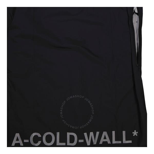  A Cold Wall Mens Black 시스템 System Logo-print Parka ACWMO065 Black