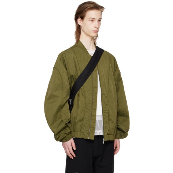  A. A. Spectrum Green Coasted Jacket 241285M180006