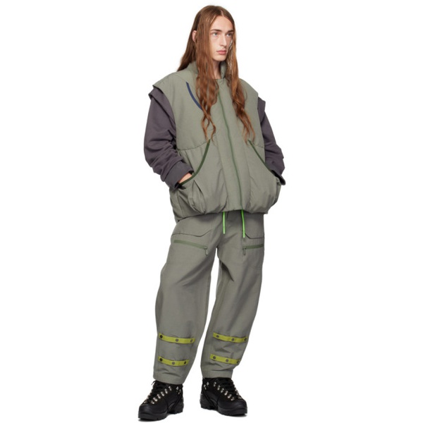  A. A. Spectrum Gray Stormers Cargo Pants 232285M188001