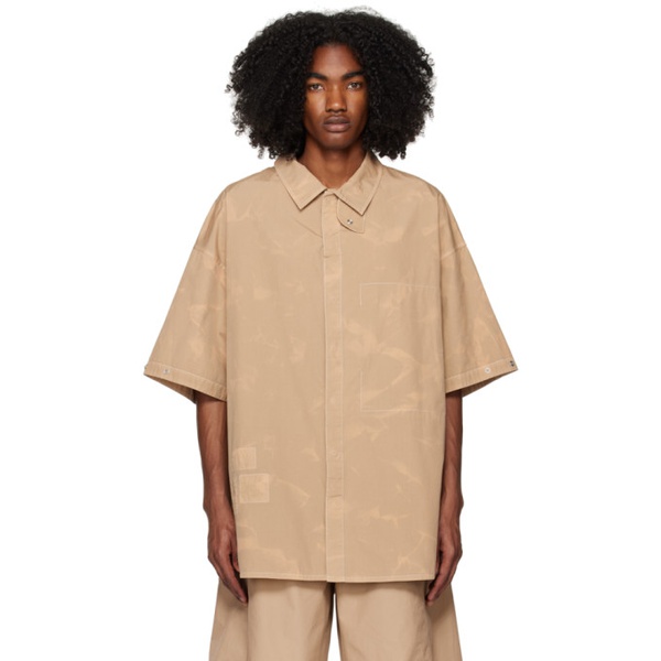  A. A. Spectrum Beige Shore Shirt 231285M192004