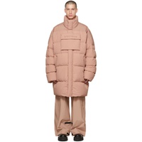 A. A. Spectrum Pink Vidor Down Jacket 222285M178005