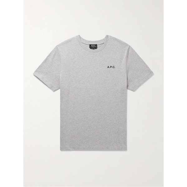  아페쎄 A.P.C. Wave Logo-Print Cotton-Jersey T-Shirt 1647597323810777