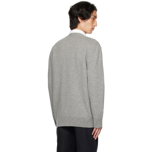  아페쎄 A.P.C. Gray Theo Cardigan 232252M200005