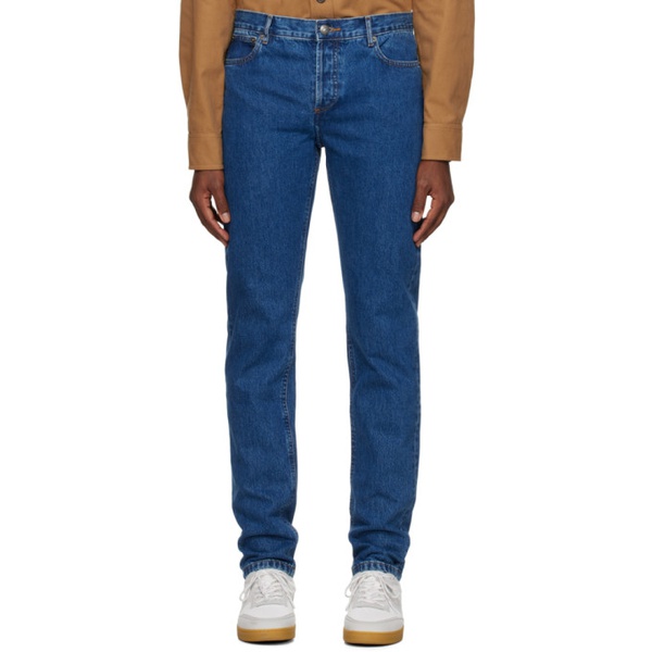  아페쎄 A.P.C. Indigo Petit New Standard Jeans 231252M186032