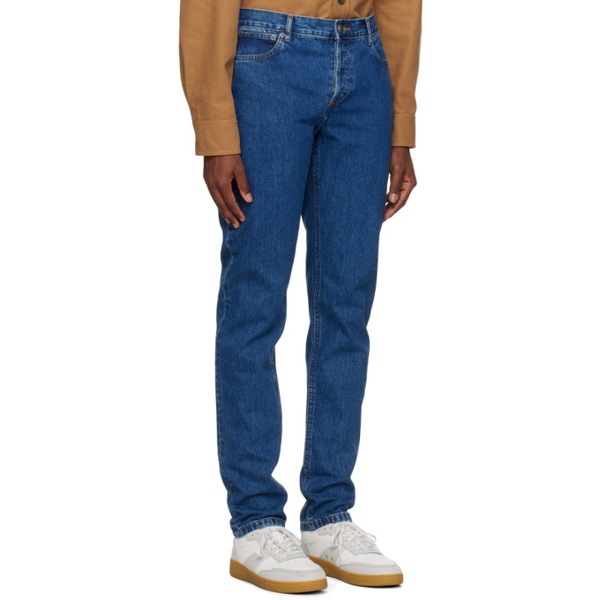 아페쎄 A.P.C. Indigo Petit New Standard Jeans 231252M186032