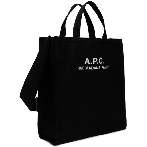  아페쎄 A.P.C. Black Recovery Shopping Tote 241252M172034