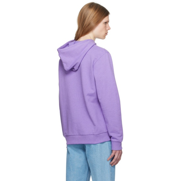  아페쎄 A.P.C. Purple Item H Hoodie 241252M202005