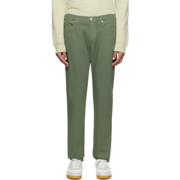  아페쎄 A.P.C. Green Petit New Standard Jeans 241252M186008
