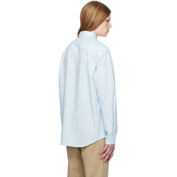 아페쎄 A.P.C. Blue Edouard Shirt 241252M192029