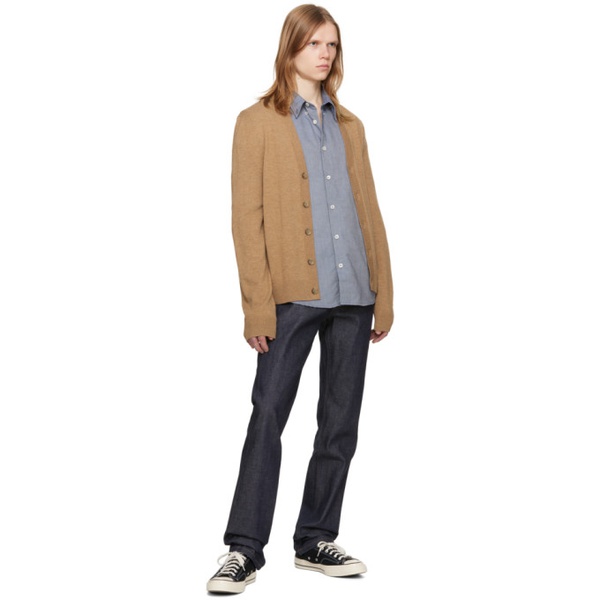  아페쎄 A.P.C. Tan Samuel Cardigan 241252M200002