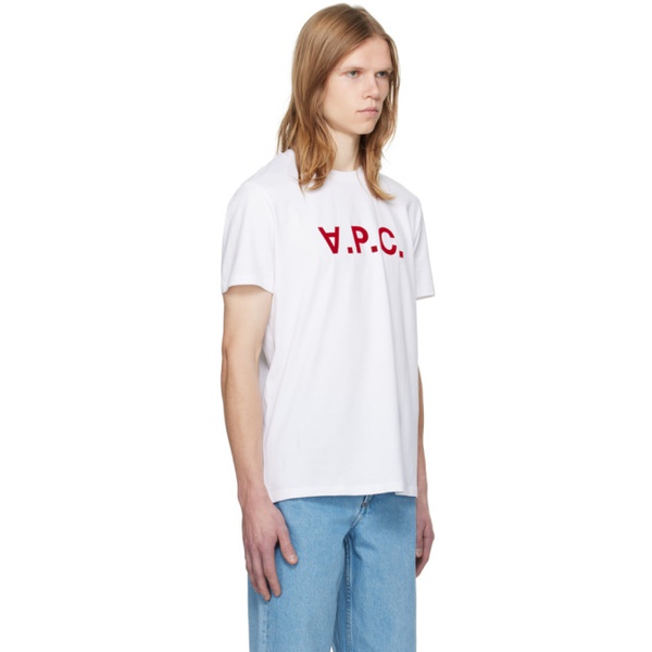  아페쎄 A.P.C. White VPC T-Shirt 241252M213036