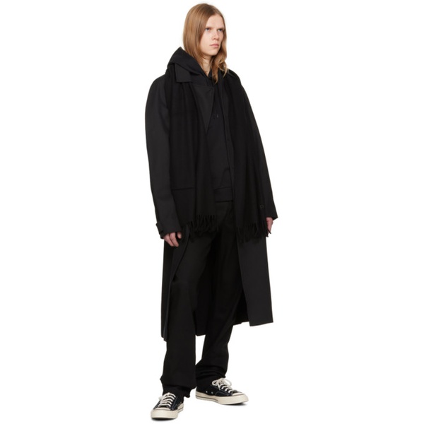  아페쎄 A.P.C. Black Lou Trench Coat 241252M184001