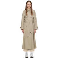 아페쎄 A.P.C. Taupe Louise Trench Coat 241252F067001