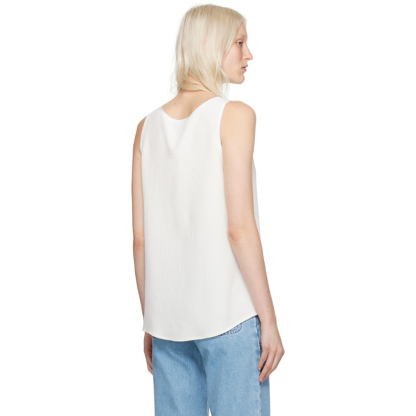  아페쎄 A.P.C. 오프화이트 Off-White Lucy Tank Top 241252F111001