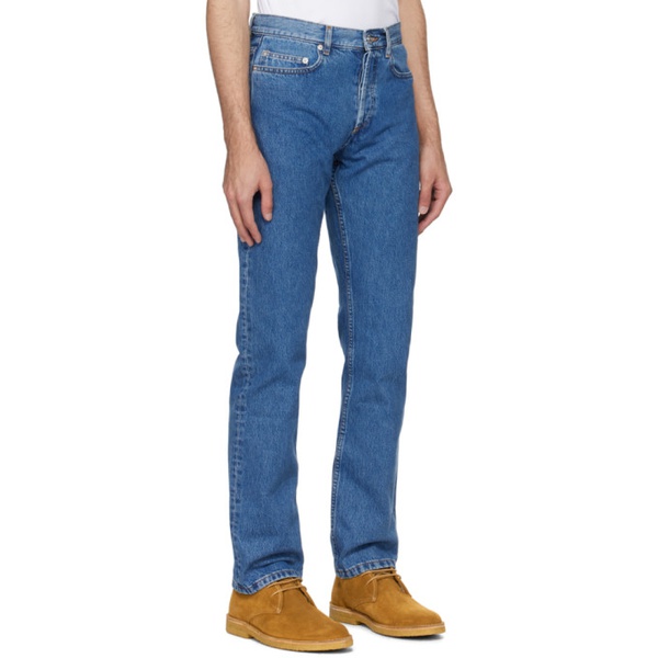  아페쎄 A.P.C. Indigo New Standard Jeans 241252M186014